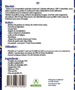 thé minceur plantes africaines