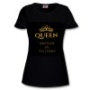 t-shirt queen noir