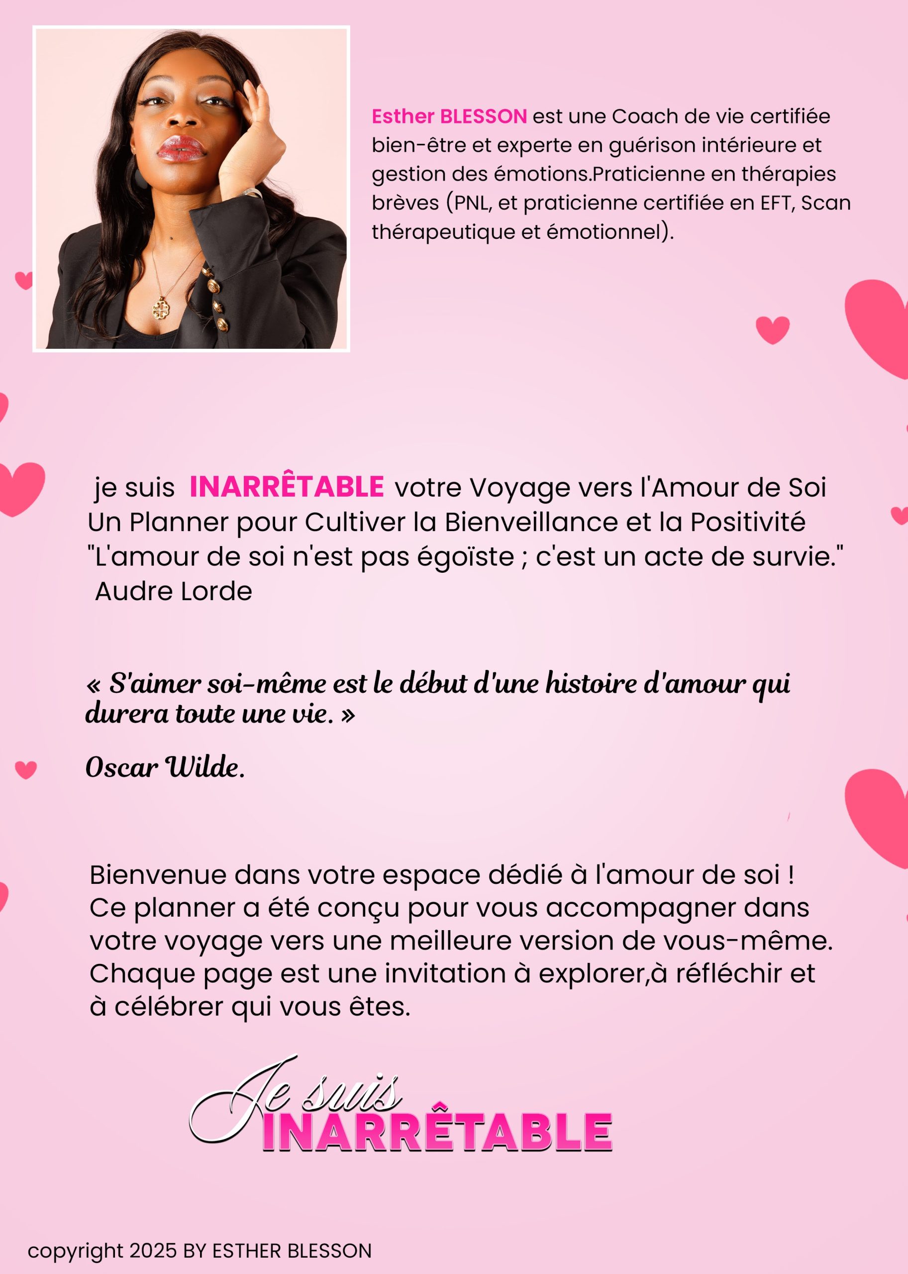 livre je suis inarrêtable