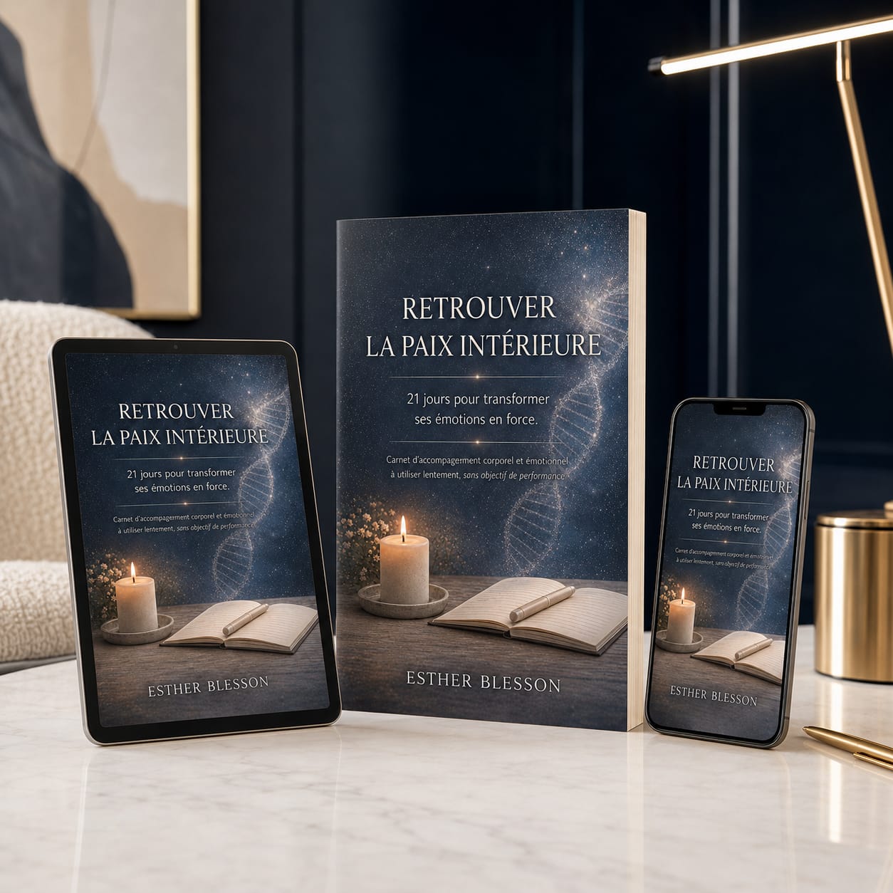 Ebook RETROUVER LA PAIX INTÉRIEURE - Esther Blesson