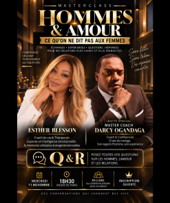 MASTERCLASS : HOMMES & AMOUR CE QU’ON NE DIT PAS AUX FEMMES